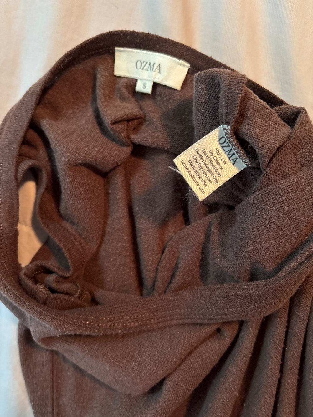 Ozma Raw Silk Dress - Picture 15 of 15
